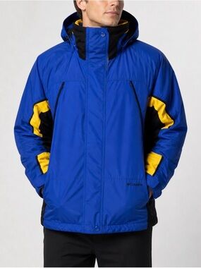 Vintage Columbia Sportswear Fire Ridge Shell Jacket Size Large